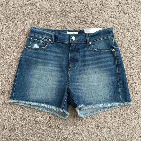 LOFT Pants - Loft The Cut Off Denim Short Womens Size 25